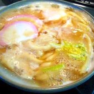 簡単みそ煮込みうどん風